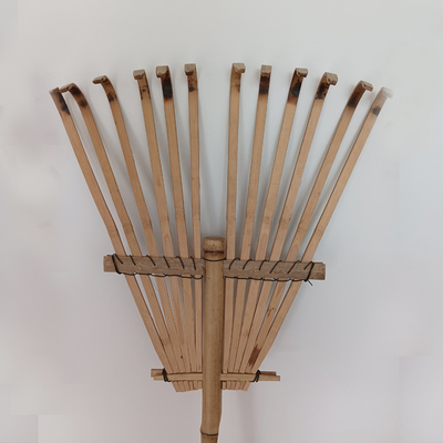 9 δόντι 120cm μπαμπού τσουγκρανών χειροποίητος βωλοκόπος τσουγκρανών κήπων Eco φιλικός