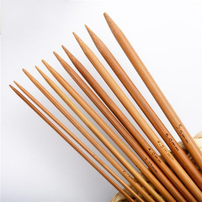 12pcs κυκλικοί πλέκοντας γάντζοι τσιγγελακιών μπαμπού βελόνων μπαμπού καθορισμένοι